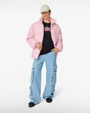 Load image into Gallery viewer, Tweed Puffer Jacket | Unisex Coats & Jackets Pink | GCDS®