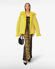 Load image into Gallery viewer, Shearling Jacket | Unisex Coats & Jackets Yellow | GCDS®