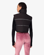 Load image into Gallery viewer, Bling Gcds Puffer Vest | Women Coats & Jackets Black | GCDS®