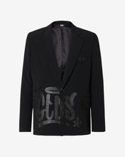 Load image into Gallery viewer, Gcds Graffiti Single Breasted Blazer | Unisex Coats & Jackets Black | GCDS®