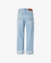 Carica l'immagine nel visualizzatore di Gallery, Gcds Relaxed Laser Denim Trousers | Men Trousers Light Blue | GCDS®