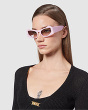 Carica l'immagine nel visualizzatore di Gallery, GD0022 Cat-eye sunglasses : Unisex Sunglasses Pink | GCDS