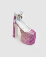 Load image into Gallery viewer, Crystal divine heels: Women Shoes Pink | GCDS