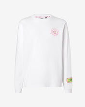 Carica l'immagine nel visualizzatore di Gallery, Surfing Wirdo Printed Long Sleeves T-Shirt : Men T-shirts White | GCDS Spring/Summer 2023