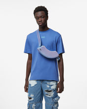 Load image into Gallery viewer, Comma Holographic Shoulder Bag : Unisex Bags Silver/Lilac | GCDS Spring/Summer 2023