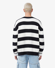 Carica l&#39;immagine nel visualizzatore di Gallery, Striped Logo Sweater
