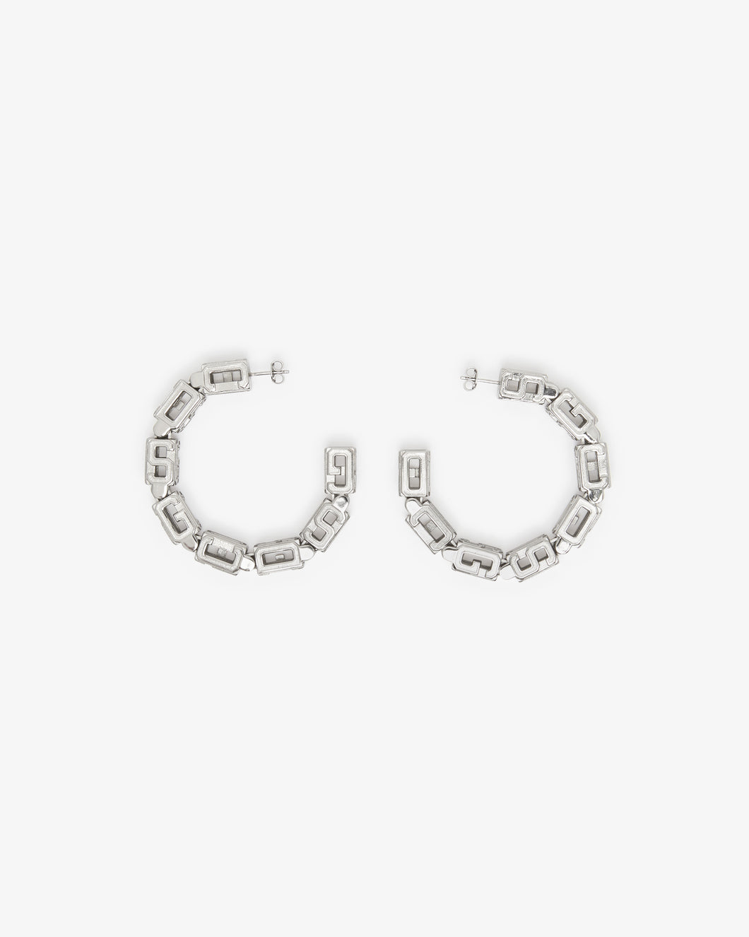 Logo Chain Earrings