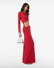Load image into Gallery viewer, Asymmetrical Knit Long Dress
