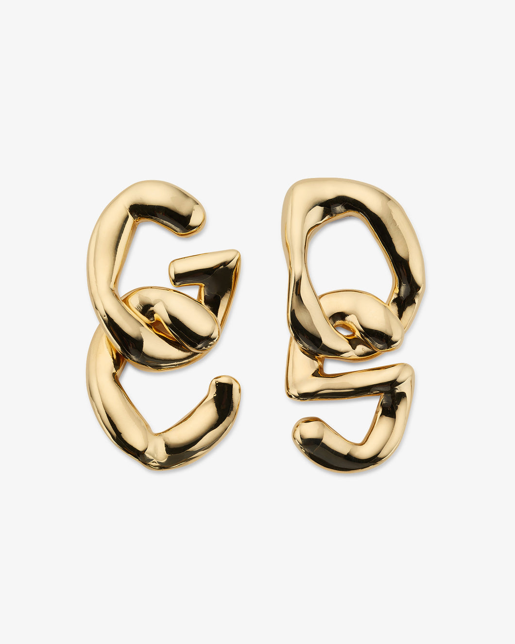 Gcds Chain Logo Earrings