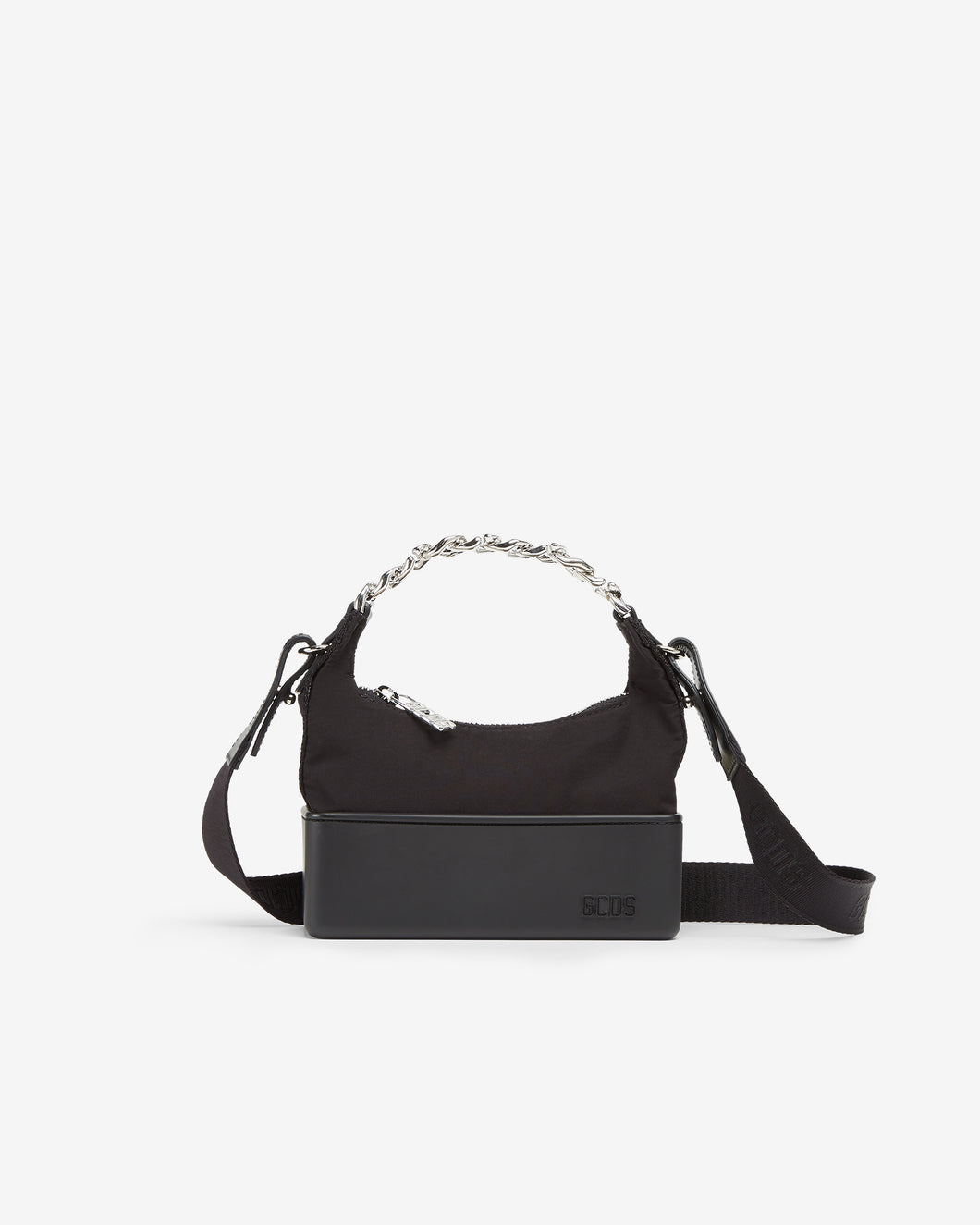 Matilda Nylon Small Bag | Women Bags Black | GCDS®