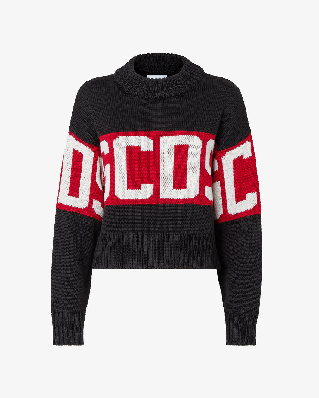 Gcds Logo Band Boxy Sweater