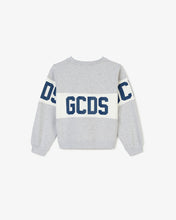 Load image into Gallery viewer, Junior Gcds Logo Band Crewneck | Unisex Hoodie Grey | GCDS®
