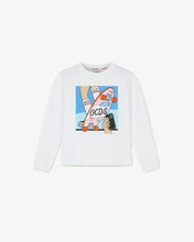 Load image into Gallery viewer, Junior Gcds Skater T-Shirt | Boy T-Shirts White | GCDS®
