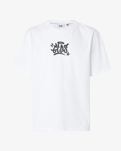 Gcds Graffiti T-Shirt | Men T-shirts White | GCDS®