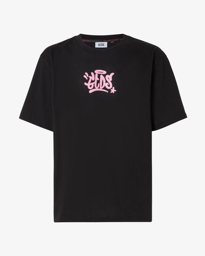 Gcds Graffiti T-Shirt | Men T-shirts Black | GCDS®