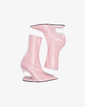 Carica l&#39;immagine nel visualizzatore di Gallery, Morso Vinyl Ankle Boots | Women Boots Cradle Pink | GCDS®
