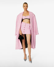 Load image into Gallery viewer, Tweed Mini Skirt | Women Mini &amp; Long Skirts Pink | GCDS®
