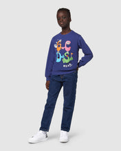 Load image into Gallery viewer, Gcds monsters crewneck: Boy Hoodie and tracksuits Blue | GCDS
