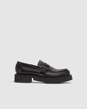 Load image into Gallery viewer, GCDS x Clarks brushed leather loafers: Unisex Loafers White/Black | GCDS

