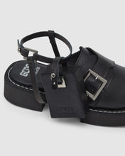 Load image into Gallery viewer, GCDS x Clarks Leather Pocket: Unisex Shoes Accessories Black  | GCDS
