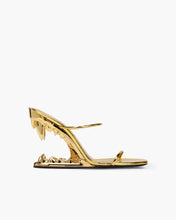 Carica l&#39;immagine nel visualizzatore di Gallery, Morso heels: Women Shoes Gold | GCDS
