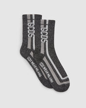 Load image into Gallery viewer, Roundy Gcds lurex socks: Unisex Socks Black | GCDS
