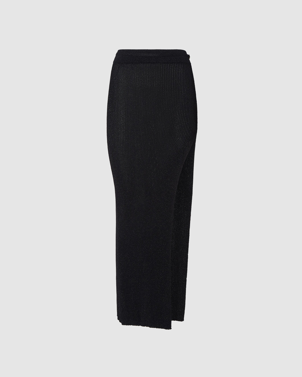 Lurex long skirt: Women Skirt Black | GCDS