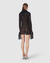 Load image into Gallery viewer, Fluffy knit dress: Women Dress Black | GCDS
