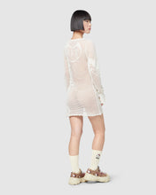 Carica l&#39;immagine nel visualizzatore di Gallery, Crochet mini dress: Women Dresses Off White | GCDS
