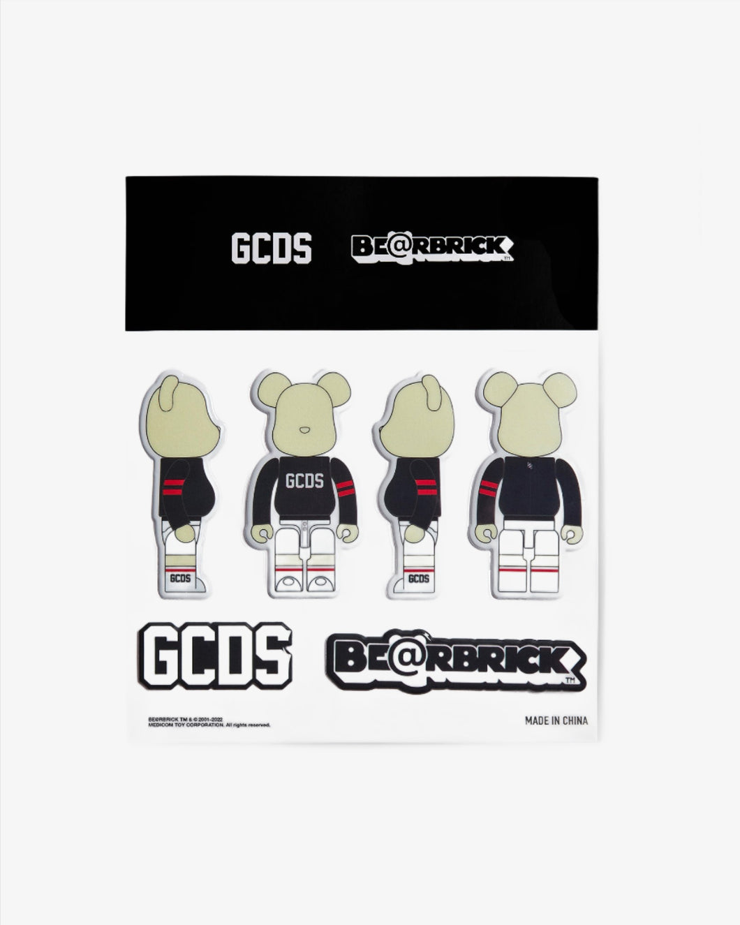 GCDS x Be@rbrick Stickers: Unisex Gadgets Multicolor | GCDS