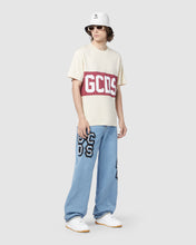 Load image into Gallery viewer, Gcds logo band regular t-shirt: Men T-shirts Bordeaux | GCDS

