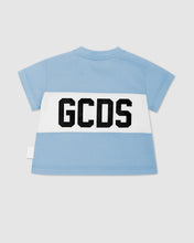 Carica l&#39;immagine nel visualizzatore di Gallery, Baby GCDS logo motif t-shirt: Unisex  T-Shirts  Light blue | GCDS
