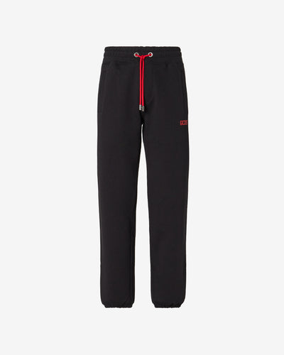 Eco Basic Sweatpants : Men Trousers Black | GCDS