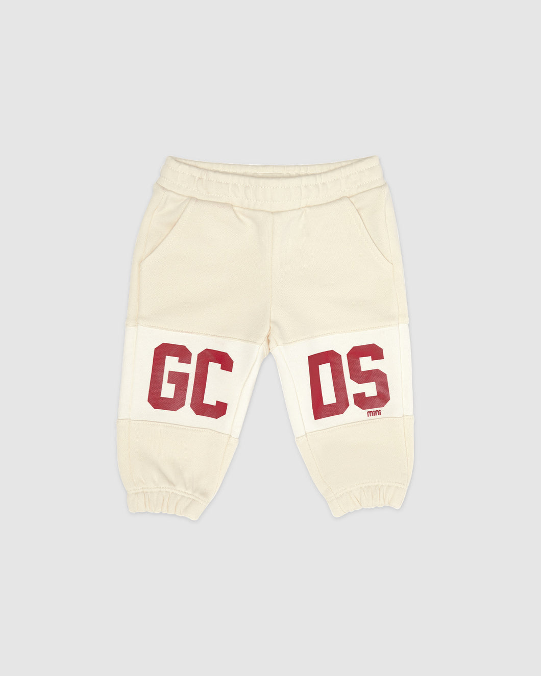 Baby Gcds Logo band Sweatpants: Unisex Trousers Whitecap Grey | GCDS