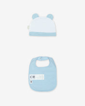 Carica l&#39;immagine nel visualizzatore di Gallery, Gcds Logo Band Two-Piece Baby Set: Boy Playsuits and Gift Set Angel Blue | GCDS
