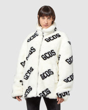Load image into Gallery viewer, Gcds faux fur jacket: Unisex Outerwear White | GCDS
