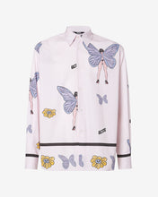 Carica l&#39;immagine nel visualizzatore di Gallery, Gcds Printed Butterfly Shirt | Men Shirts Pink | GCDS®
