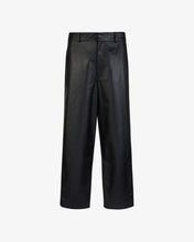 Load image into Gallery viewer, Oversized Leather Pants | Men Trousers Black | GCDS®
