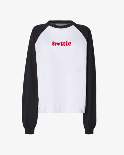 Hottie Long sleeves T-shirt | Unisex T-shirts Off White | GCDS®