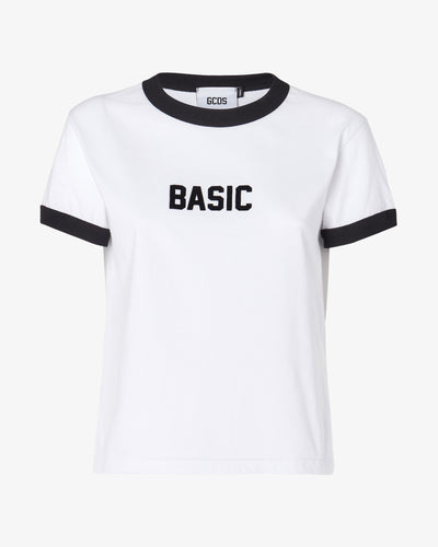 Basic T-Shirt | Women T-shirts White | GCDS®
