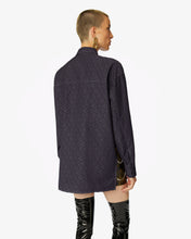 Load image into Gallery viewer, Gcds Bling Monogram Overshirt | Women Coats &amp; Jackets Black | GCDS®
