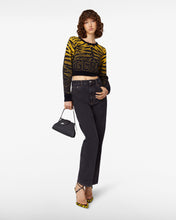 Load image into Gallery viewer, Zebra Lurex Jacquard Sweater | Women Knitwear Multicolor | GCDS®
