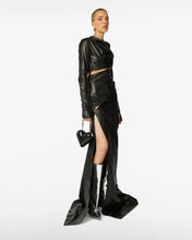 Load image into Gallery viewer, Leather Long Dress | Women Mini &amp; Long Dresses Black | GCDS®
