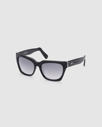 Dani cat-eye sunglasses: Unisex Sunglasses Black | GCDS