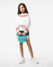 Carica l&#39;immagine nel visualizzatore di Gallery, Junior Hello Kitty Crewneck: Girl Hoodies &amp; Sweatshirts Off White | GCDS
