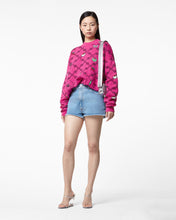 Load image into Gallery viewer, Hello Kitty Jacquard Sweater : Women Knitwear Fuchsia | GCDS
