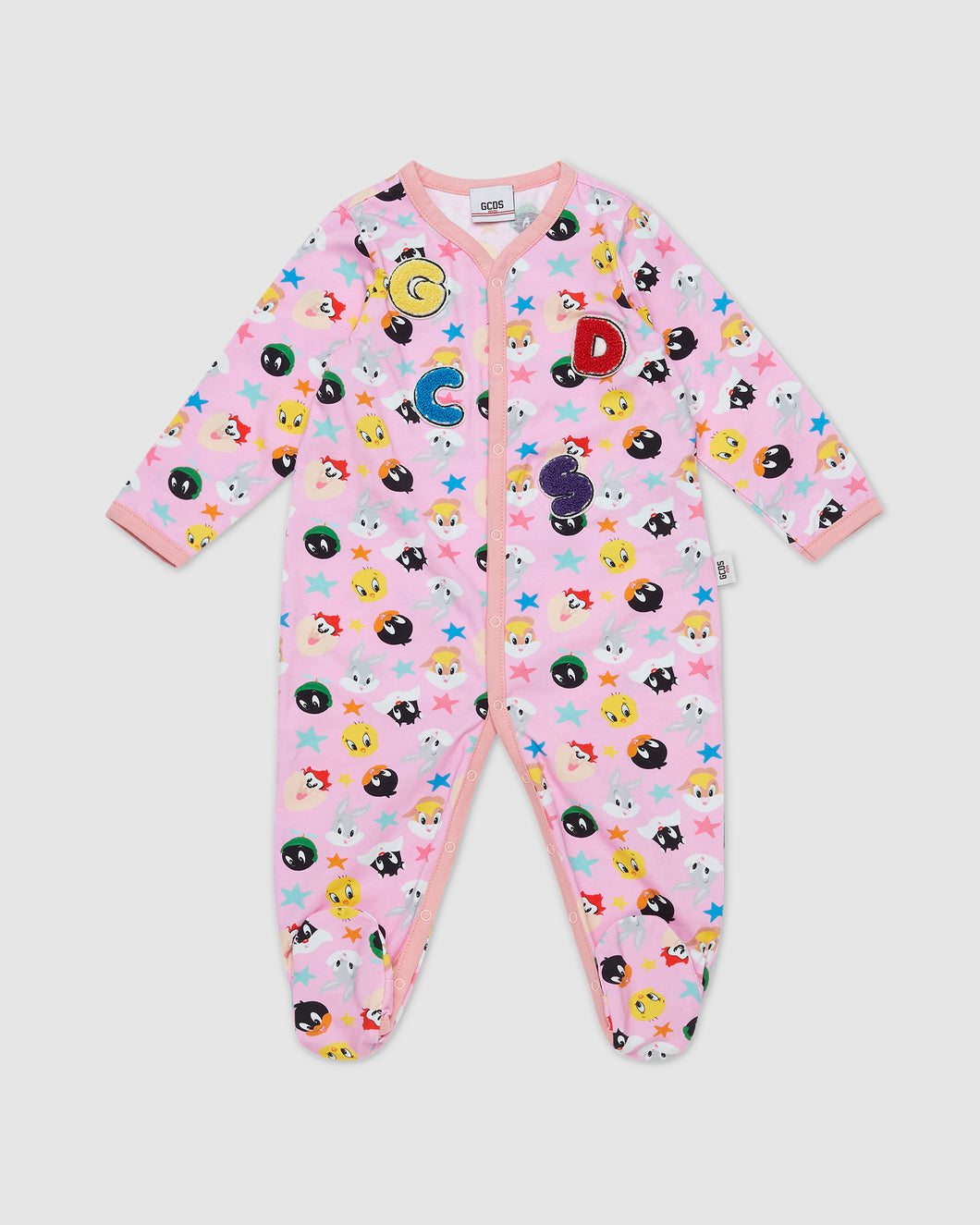 Looney Tunes Playsuit: Unisex  Playsuits and Gift Set Cradle Pink | GCDS