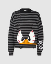 Load image into Gallery viewer, Daffy Duck sweater : Men Knitwear Black | GCDS
