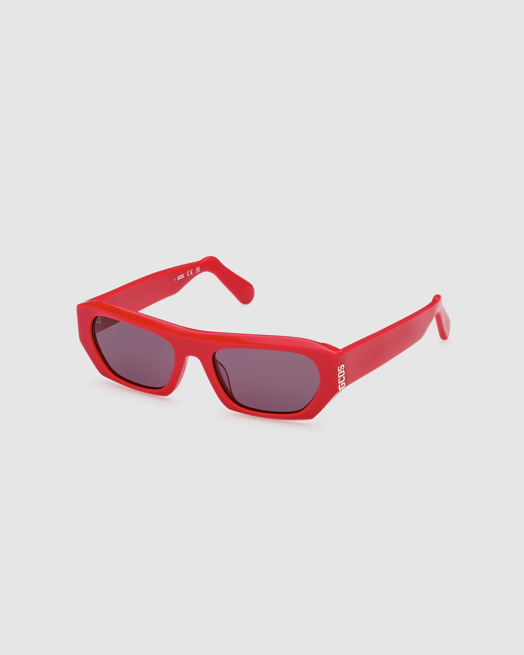 GD0029 Geometric sunglasses : Unisex Sunglasses Red  | GCDS