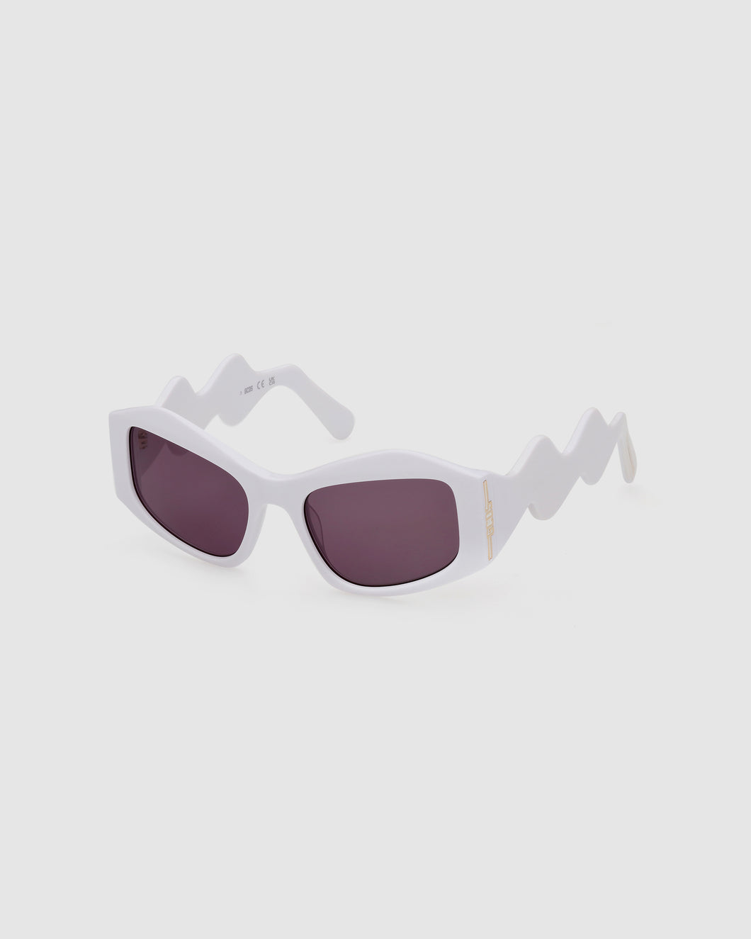GD0023 Geometric sunglasses : Unisex Sunglasses White  | GCDS